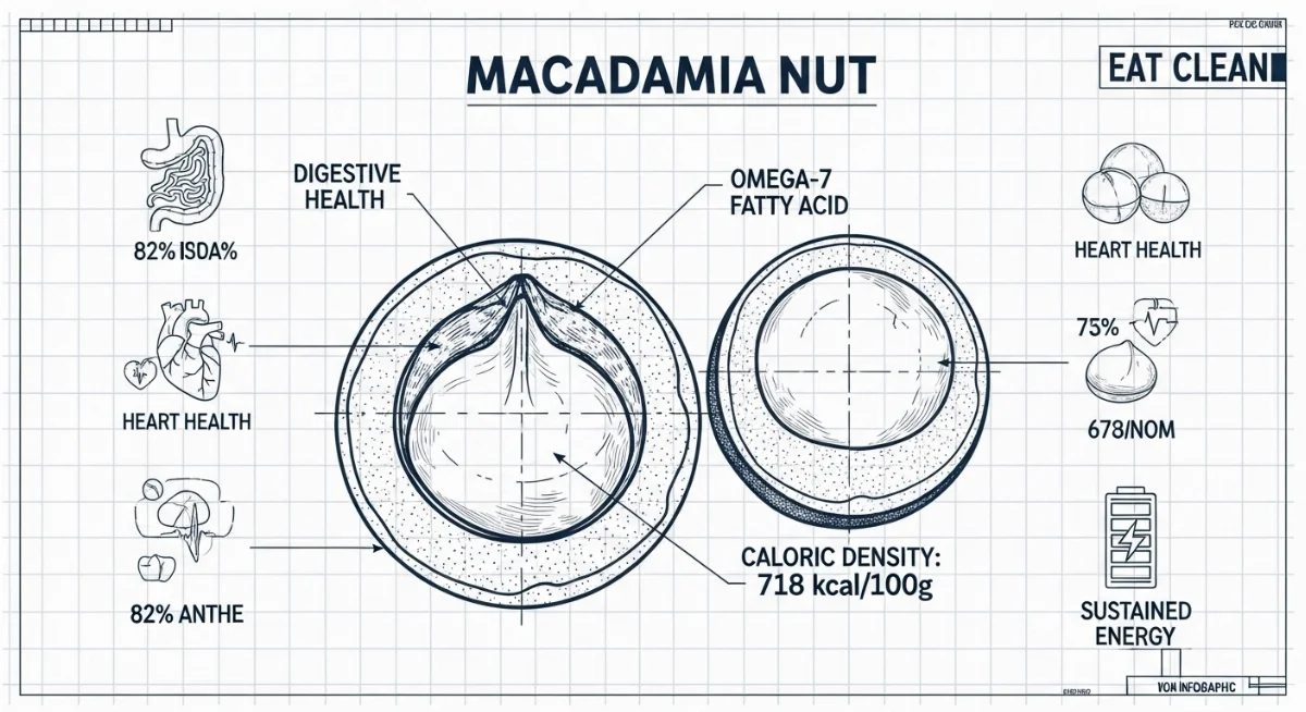Bát yến mạch hạt macca và trái cây cho bữa sáng Eat Clean