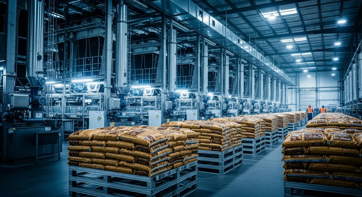 Hạt óc chó nhân được hút chân không để bảo quản trong tủ đông