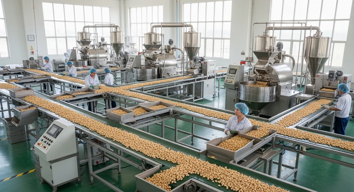 Hộp quà tặng hạt điều doanh nghiệp sang trọng in logo độc quyền