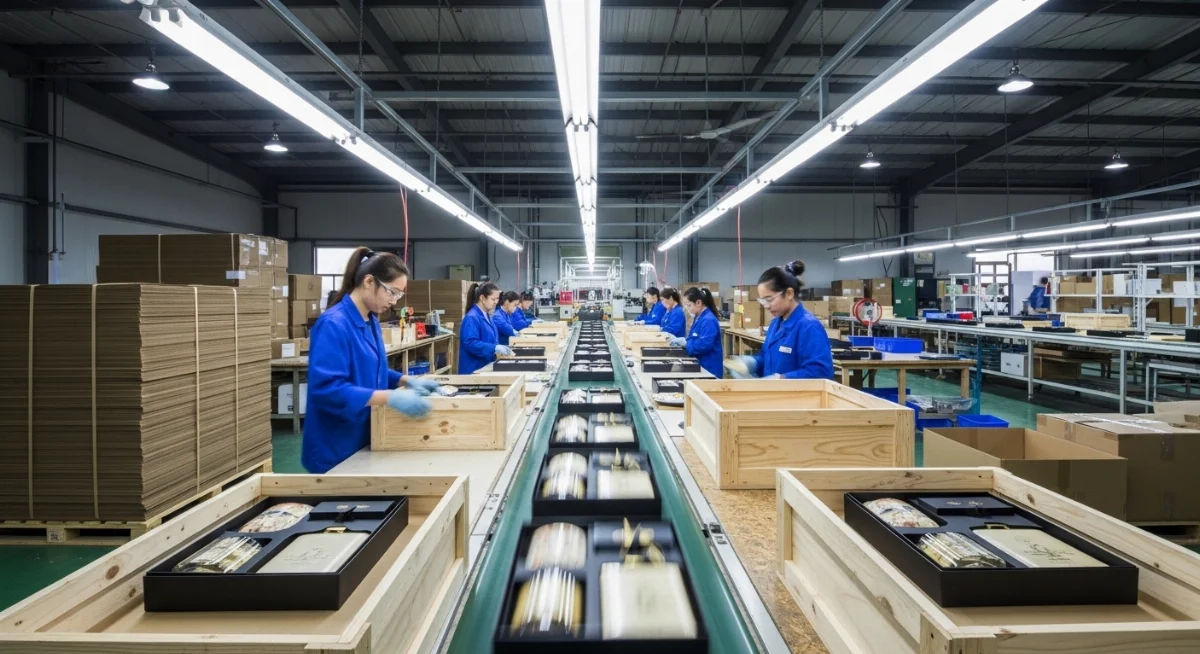 Quy trình đặt hàng set quà tặng số lượng lớn từ Hạt Điều Minh Quyền minh bạch và hiệu quả