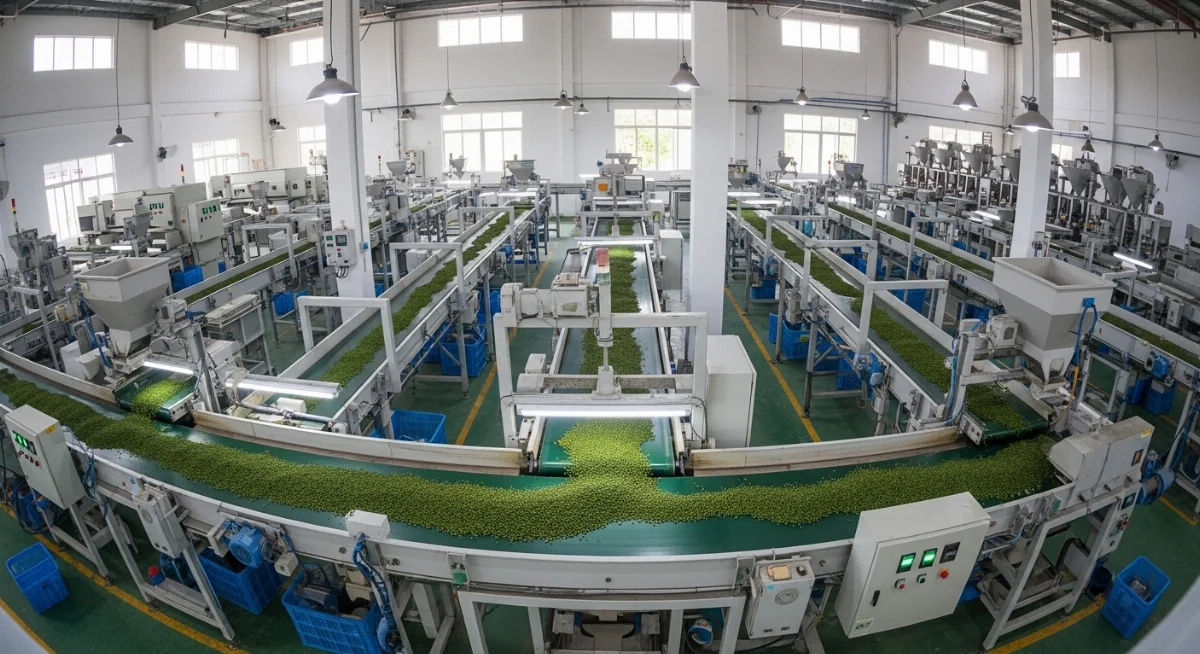 Phân loại hạt tiêu Bình Phước theo kích thước và chất lượng
