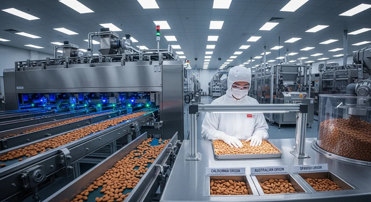Lựa chọn hạt hạnh nhân tươi ngon chuẩn chất lượng
