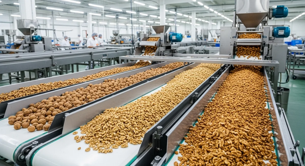 Hạt óc chó rang muối thơm ngon, tiện lợi cho bữa ăn vặt