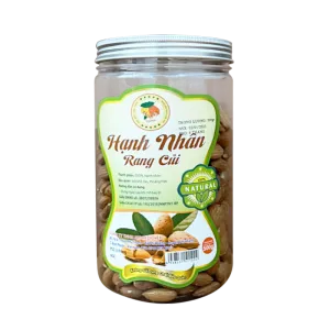 Hũ Hạt Hạnh Nhân Rang Củi 500g