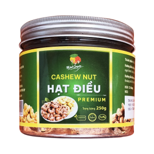 Hũ Hạt Điều Cao Cấp 250g  Net Weight
