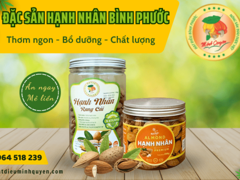 Hạt hạnh nhân nhập khẩu - Thơm ngon, bổ dưỡng, ăn liền mê ngay